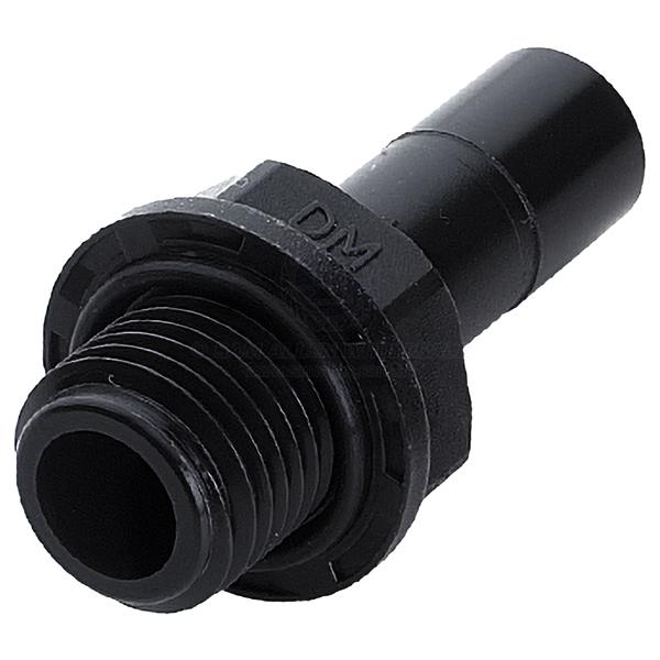 DMFIT ADAPTOR STRAIGHT BSPPM - 15MM STEM