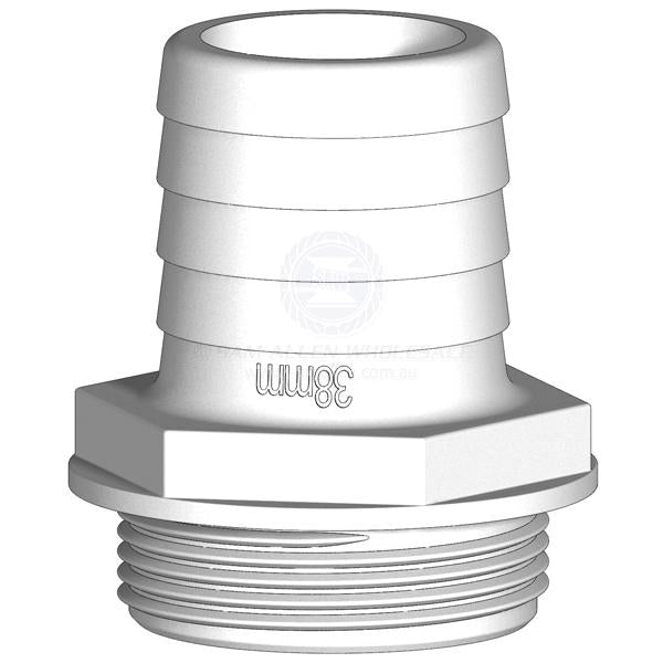 AQUAVALVE HOSE TAILS - STRAIGHT - TRUDESIGN