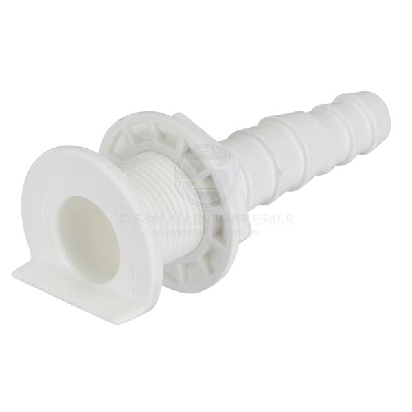 SKIN FITTING - L-HEAD - HOSE TAIL - NYLON