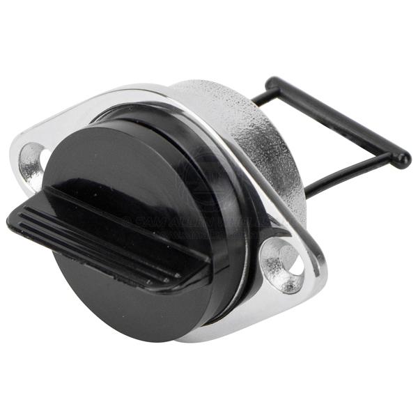 DRAIN PLUG - PLASTIC PLUG & STAINLESS STEEL BASE