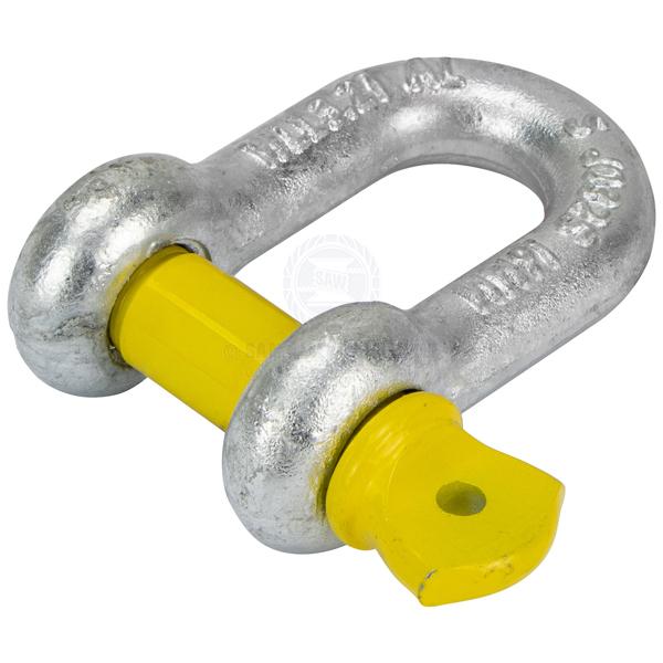 SHACKLES - DEE - GALVANISED - GRADE S