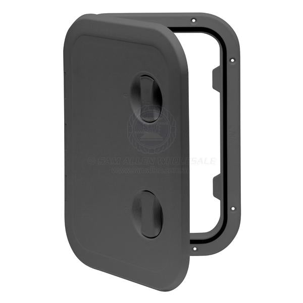 ACCESS HATCHES - REMOVABLE & FIXED HINGE - ASA PLASTIC - DUAL HANDLE