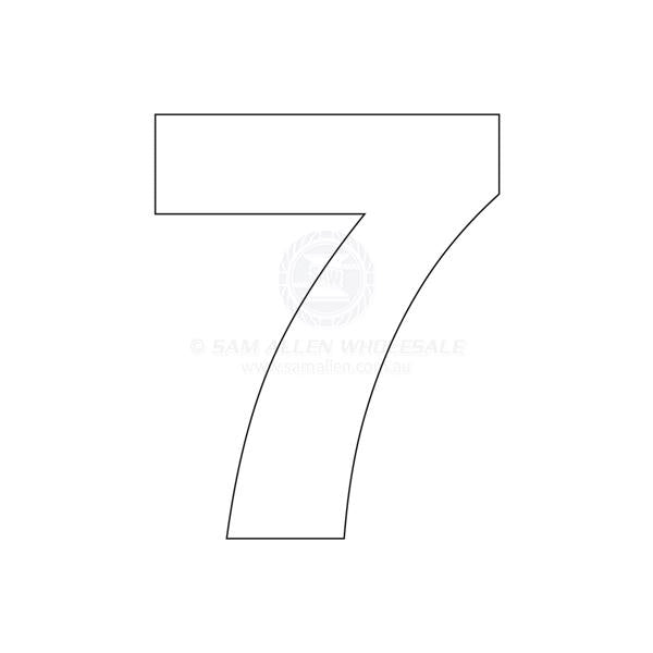 NUMBERS - 8 INCH (203MM)