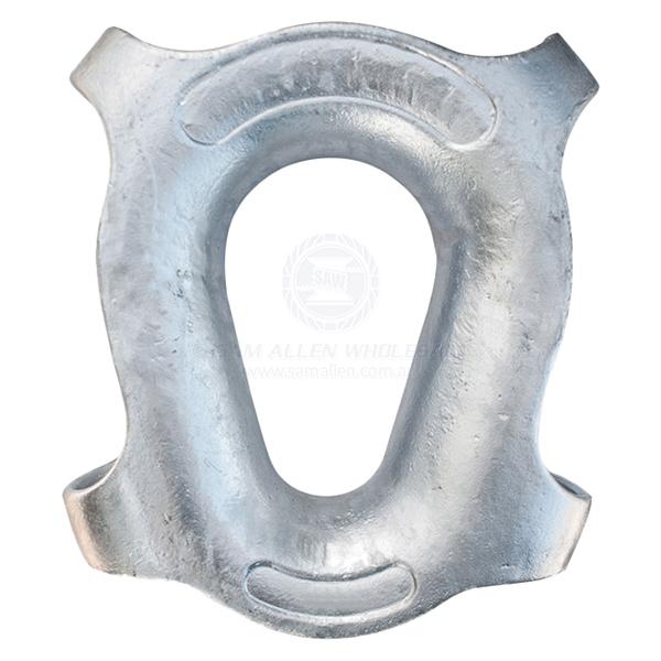 THIMBLES - SEMI ENCLOSED HOT DIP GALVANISED
