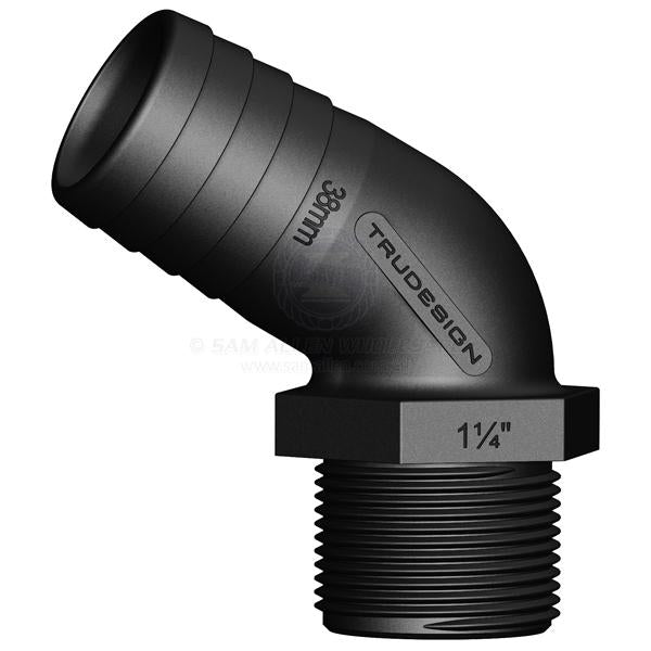 TRUDESIGN HOSE TAILS - MALE 120°
