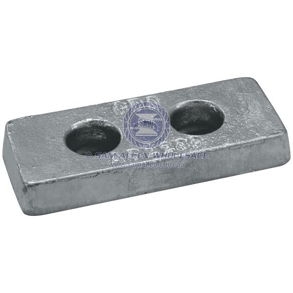 ANODES - ZINC RECTANGLE BOLT-ON BLOCK