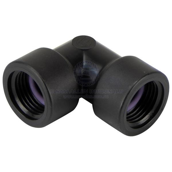 COUPLINGS - 90° ELBOW - BSP FEMALE - POLYPROPYLENE