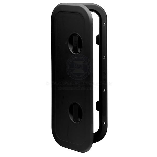 ACCESS HATCHES - REMOVABLE & FIXED HINGE - ASA PLASTIC - DUAL HANDLE