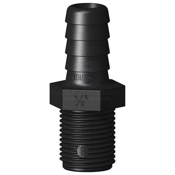 TRUDESIGN HOSE TAILS - MALE TAIL STRAIGHT - UNEQUAL