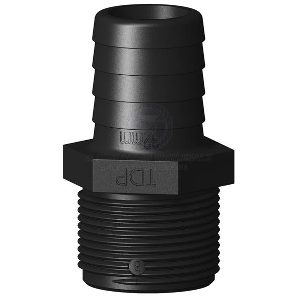 TRUDESIGN HOSE TAILS - MALE TAIL STRAIGHT