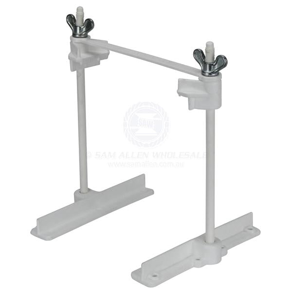 BATTERY HOLDER - TIE DOWN - S/S & POLYPROPYLENE