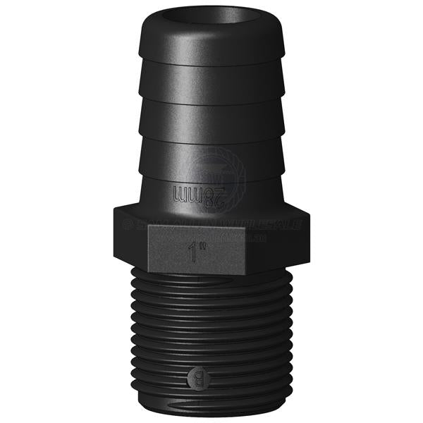 TRUDESIGN HOSE TAILS - MALE TAIL STRAIGHT - UNEQUAL