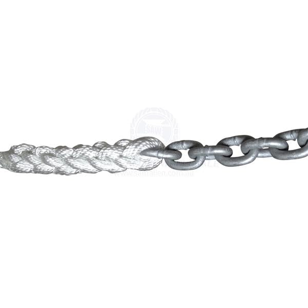ANCHOR ROPE AND CHAIN KIT - 3 STRAND