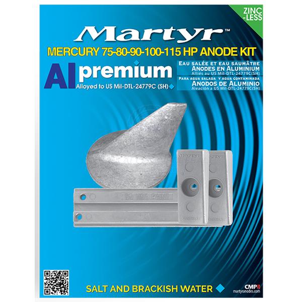 ANODE KITS - MARTYR ALUMINIUM OUTBOARD MERCURY
