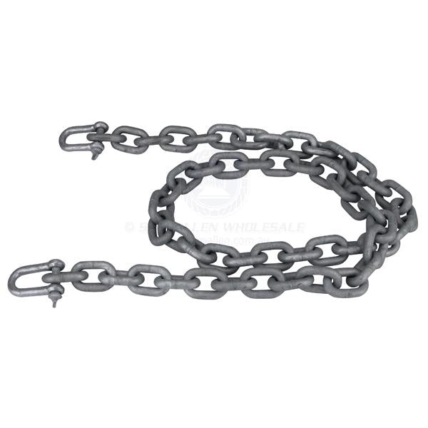 ANCHOR CHAIN - REGULAR LINK GALVANISED WITH SHACKLES
