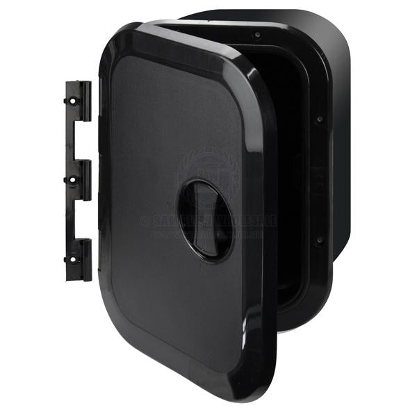 HATCHES - STORAGE BOXES WITH REMOVABLE & FIXED HINGE - ASA PLASTIC - SINGLE HANDLE