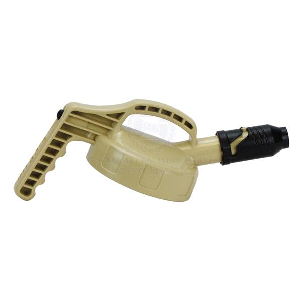 OIL SAFE STUMPY SPOUT POURING LID