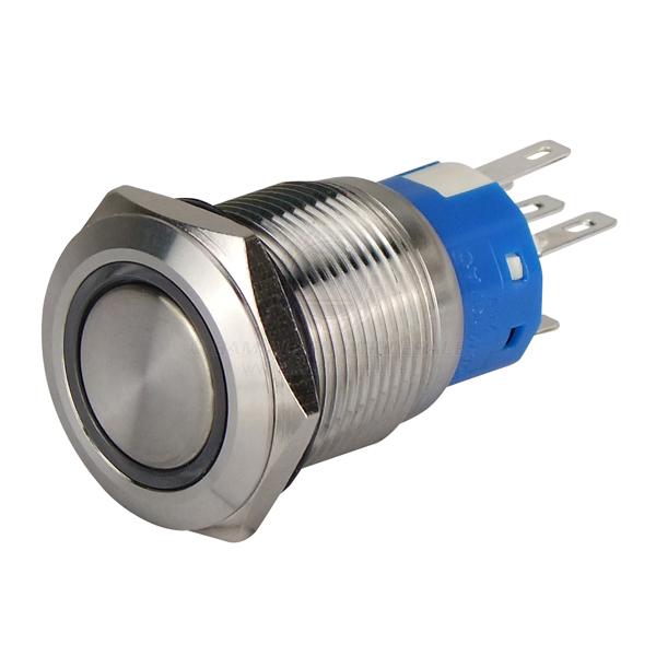 RELAXN 5A PUSH BUTTON SWITCHES - STAINLESS STEEL