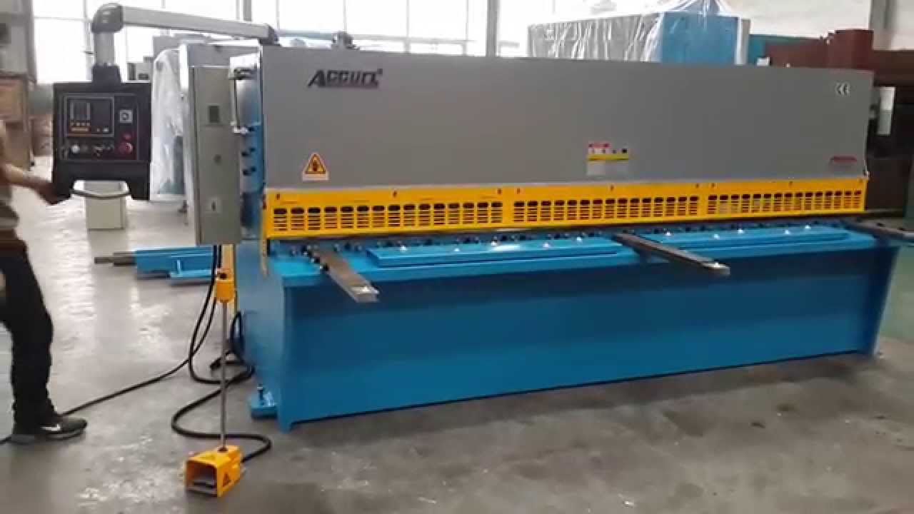 Guillotining & folding