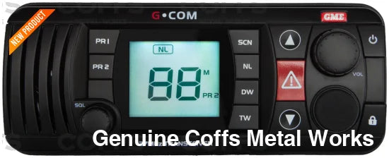 GX400B 27MHz Fixed Mount Marine Radio - Black Fixed communication