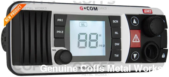 GX400W 27MHz Fixed Mount Marine Radio - White Fixed communication