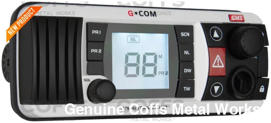GX400W 27MHz Fixed Mount Marine Radio - White Fixed communication