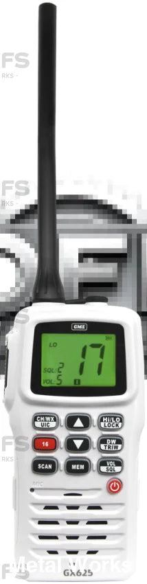GX625W 5/1 Watt Handheld VHF Marine Radio white Fixed communication