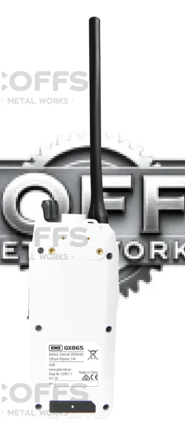 GX865 VHF Marine Handheld Radio Fixed communication