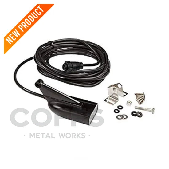 HDI Skimmer 6’ Med/High CHIRP/DownScan 9 pin Black transducer lowrance