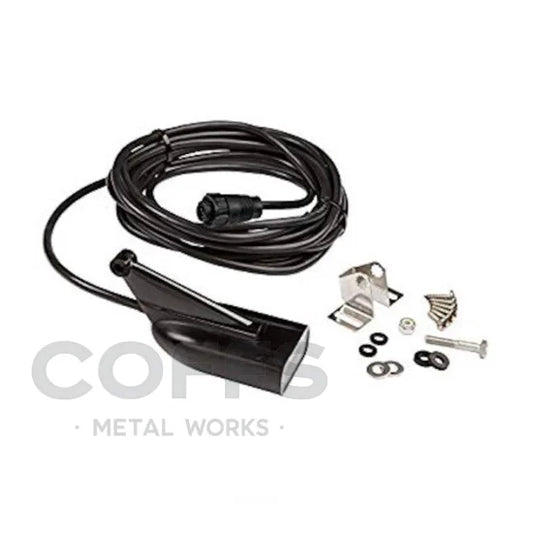 HDI Skimmer 6’ Med/High CHIRP/DownScan 9 pin Black transducer lowrance