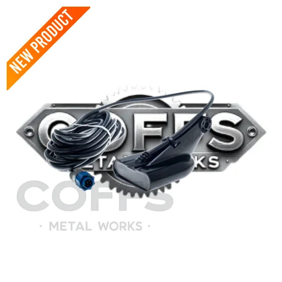 HST-DFSBL 50/200 kHz Transom Mount Skimmer c/w Temp and 20 ft Cable transducer lowrance