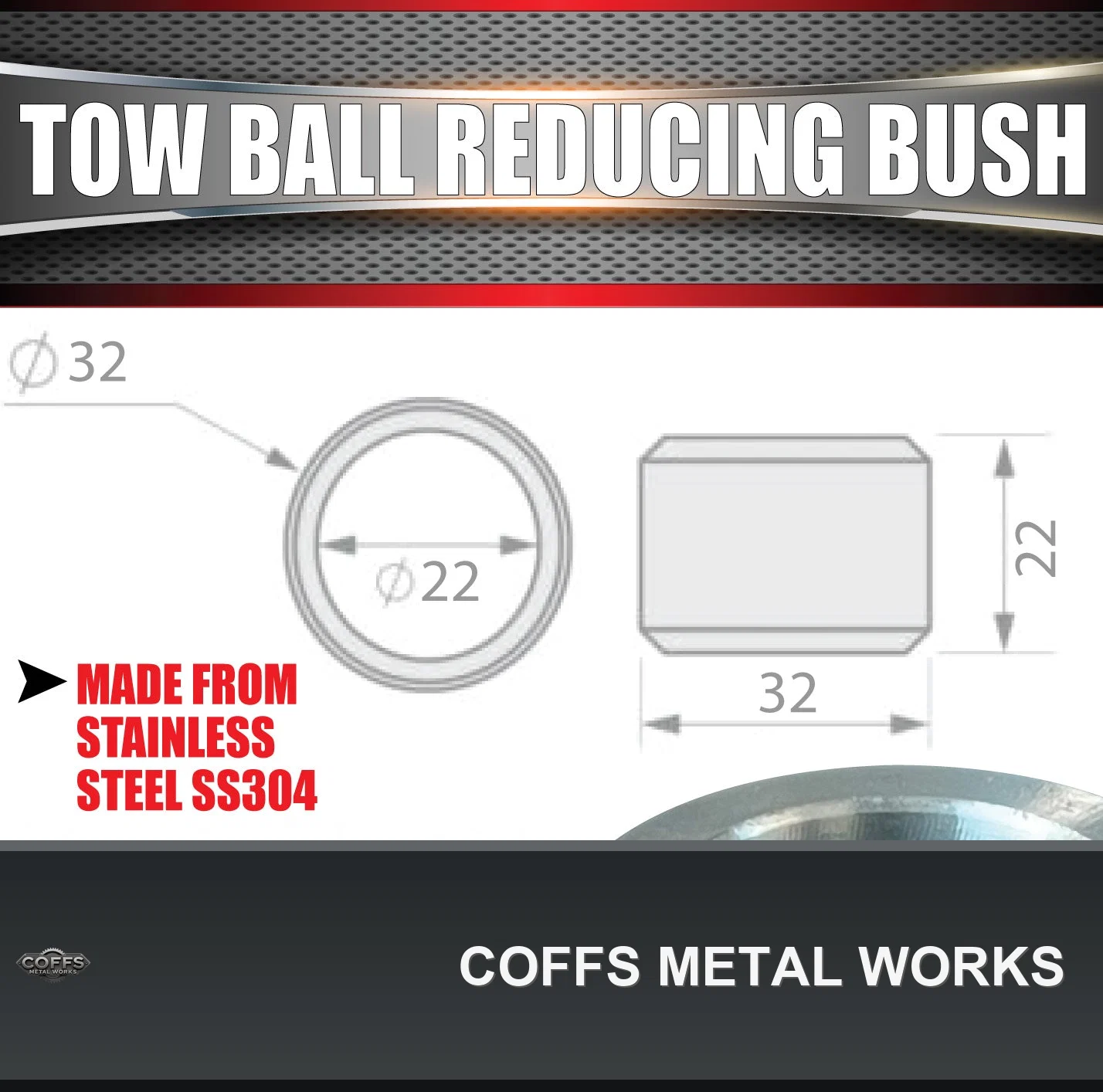 huntsman-products-tow-ball-reducing-bush-70mm-to-50mm-stainless-steel-ss304-coffs-metal-02
