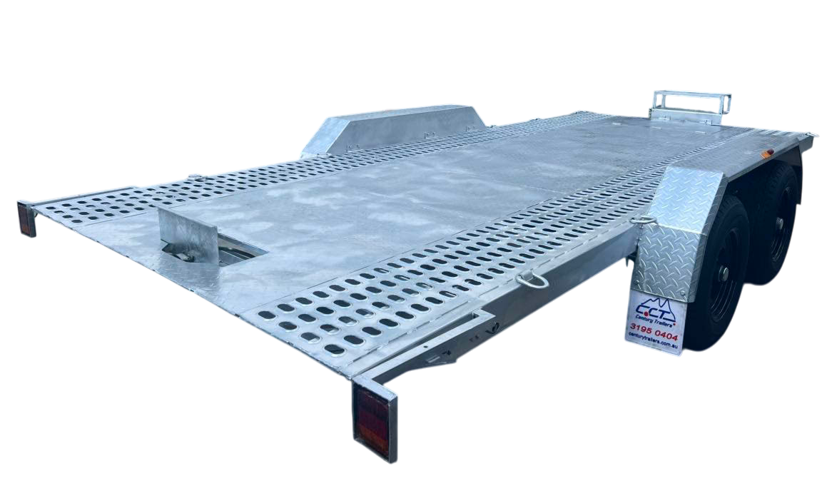 Hydraulic Tipper Car Trailer For Sale Deck size 16.4×6.6ft (5X2m) 3500KG/4500KG