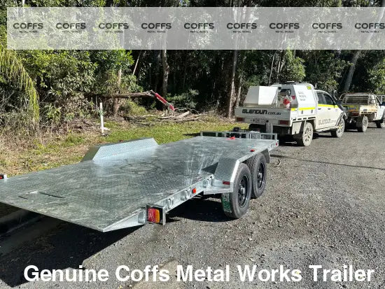 Hydraulic Tilting Rampless Car & Machinery Trailer car trailer