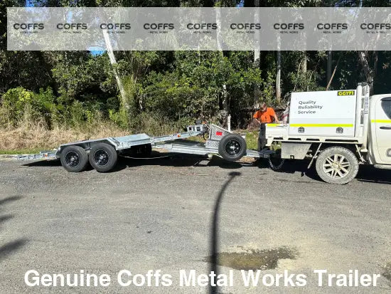 Hydraulic Tilting Rampless Car & Machinery Trailer car trailer