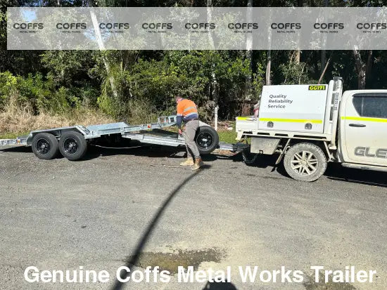 Hydraulic Tilting Rampless Car & Machinery Trailer car trailer