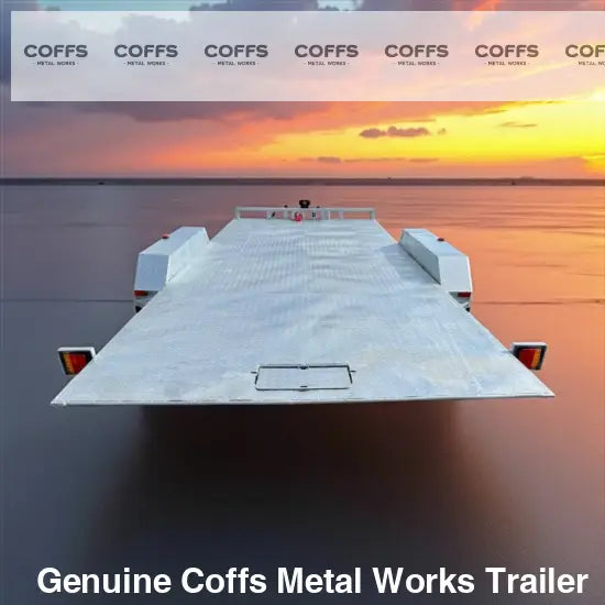 Hydraulic Tilting Rampless Car & Machinery Trailer car trailer