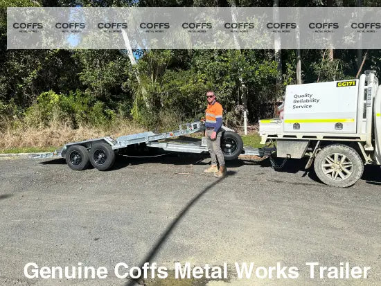 Hydraulic Tilting Rampless Car & Machinery Trailer car trailer