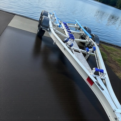 Aluminum Boat Trailer suit boats 20 - 22 foot WP2022 Aluminum Boat Trailer