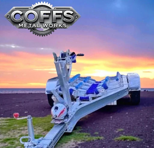 Aluminum Boat Trailer suit boats 6.5 - 7 meters WP1921 Aluminum Boat Trailer
