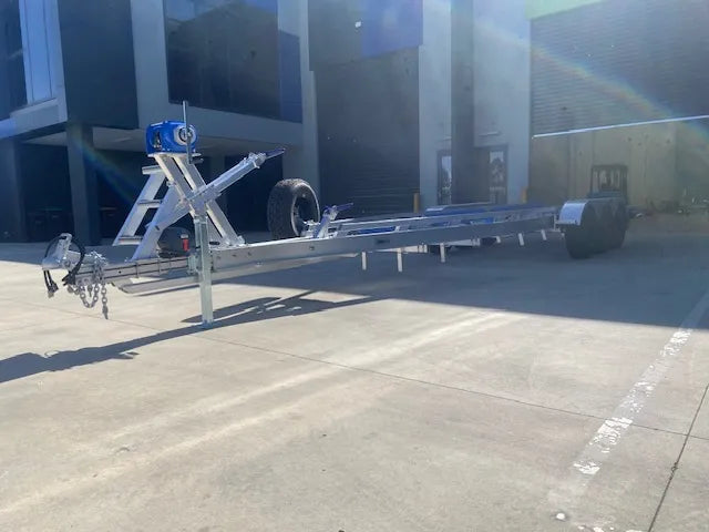 Wolf Pack Marine WP2830 – Alloy Dual Axle Boat Trailer (4.5T)