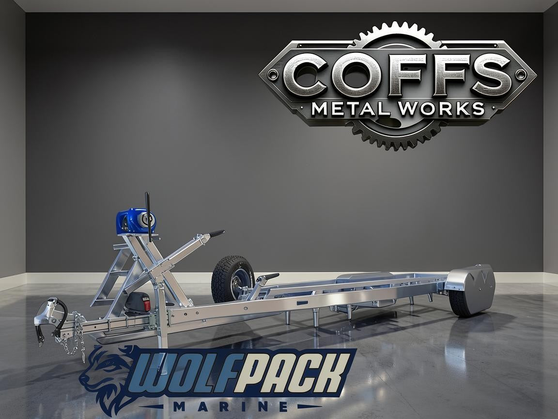 Wolf Pack Marine WP2830 – Alloy Dual Axle Boat Trailer (4.5T)