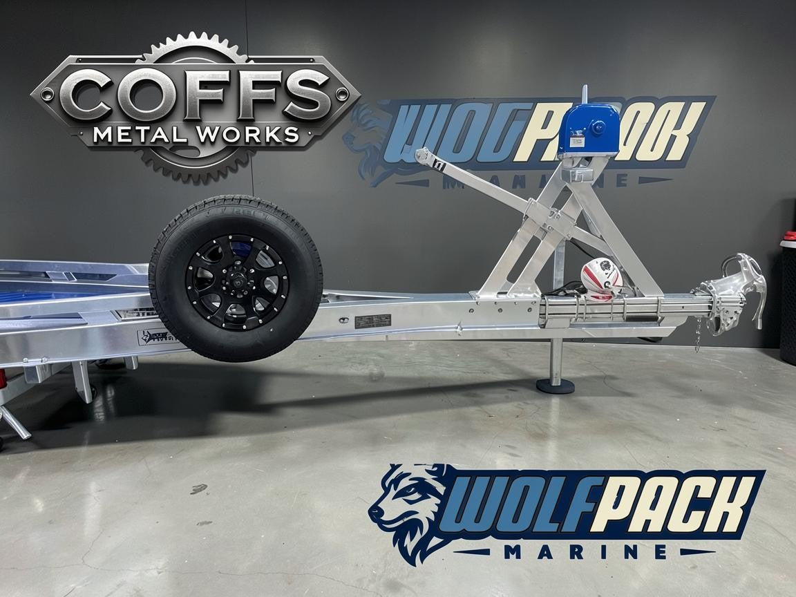 Wolf Pack Marine WP2830 – Alloy Dual Axle Boat Trailer (4.5T)