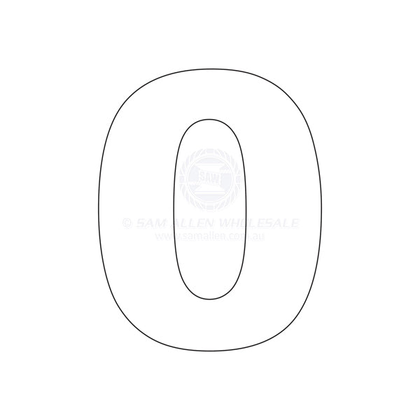 NUMBERS - 3 INCH (76MM)