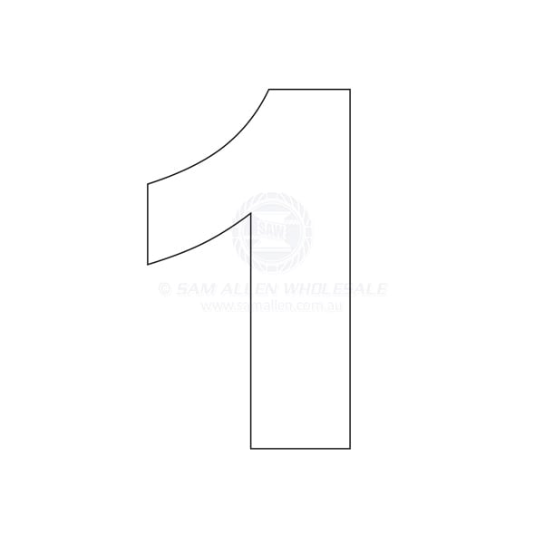 NUMBERS - 8 INCH (203MM)