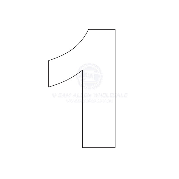 NUMBERS - 4 INCH (101MM)