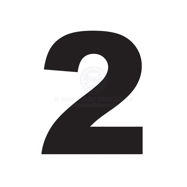 NUMBERS - 6.5 INCH (165MM)