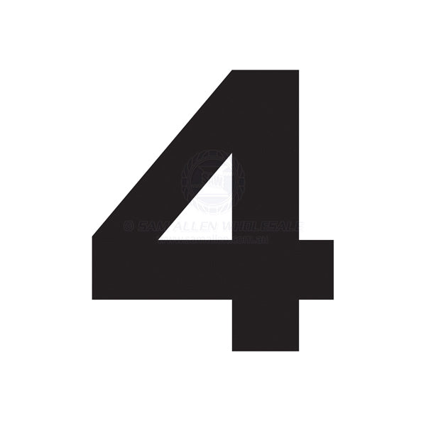 NUMBERS - 4 INCH (101MM)