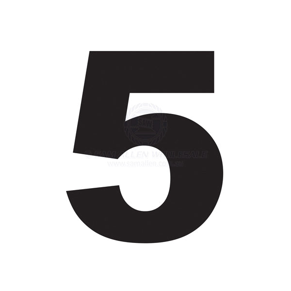 NUMBERS - 6.5 INCH (165MM)