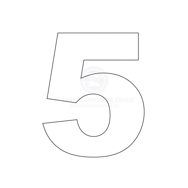 NUMBERS - 8 INCH (203MM)